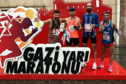 Manisalı atlet Gazi Maratonunda 1. oldu