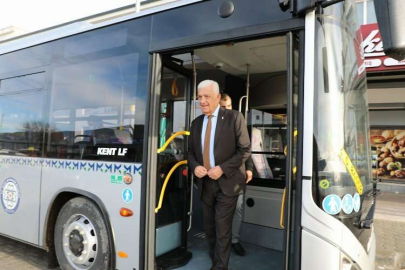 Muğla Büyükşehir’de 90 adet yeni otobüs