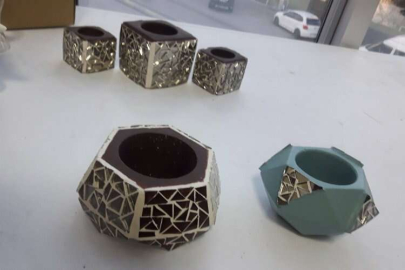 Kocaeli İzmit’te girişimci kadınlar hediyelik eşya üretiyor