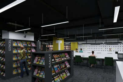 Kocaeli İzmit’te Z kuşağına hitap edecek kütüphane