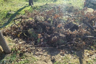 Bursa’da mezarlıkta esrarengiz olay