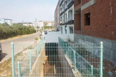 Manisa Ahmetli'de MASKİ'den panel çit montajı