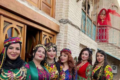 Mardin'de asırlık kumaşlar moda oldu
