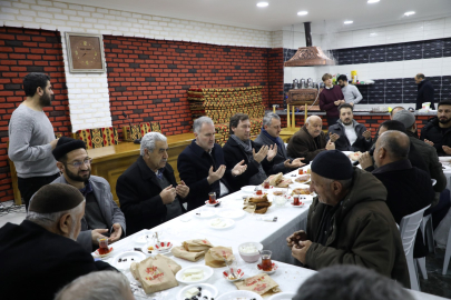 Bereket sofrası huzur mahallesinde kuruldu