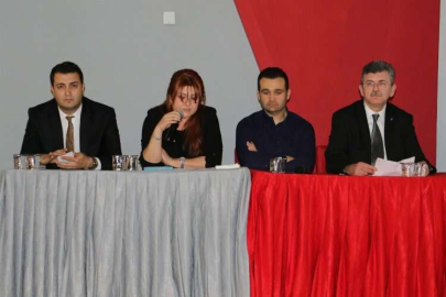 Manisa'da deprem bilgilendirme paneli