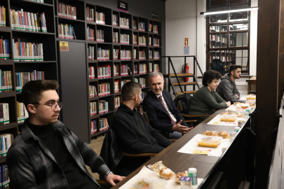 Başkan Taban Nöbetçi iftar sofrasında gençlerle buluştu