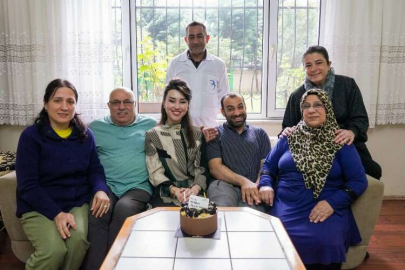 Serebral Palsi hastasına Beylikdüzü'nde sürpriz doğum günü