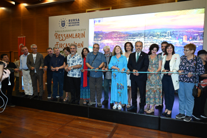 Uluslararası ressamların fırçasından Bursa