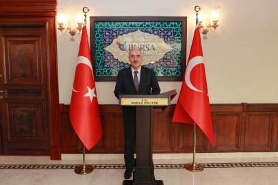 Bursa'nın yeni Valisi Erol Ayyıldız göreve başladı
