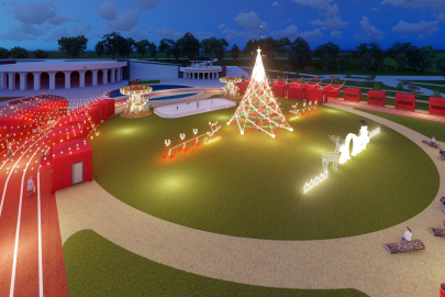 Bursa'da 'Yeni Yıl Meydanı'na geri sayım başladı