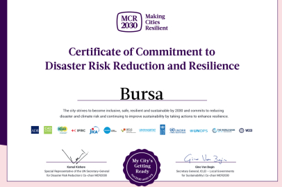 Bursa Büyükşehir’den ‘dirençli kent’ için uluslararası işbirliği