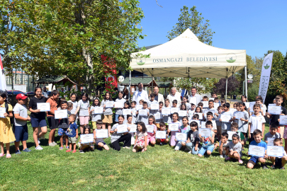 Osmangazi’de 8 bin 24 çocuk yüzme keyfi yaşadı