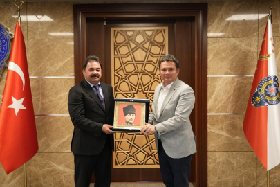 Başkan Aydın’dan yeni İl Emniyet Müdürü Gökçe’ye hayırlı olsun ziyareti