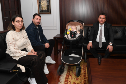 Başkan Aydın’dan SMA hastası Çağan Ata Baran’a destek çağrısı