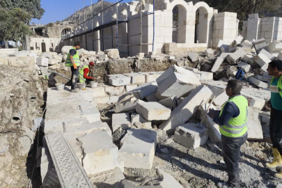 754 yıllık tarihi yapı Büyükşehir’le yükseliyor