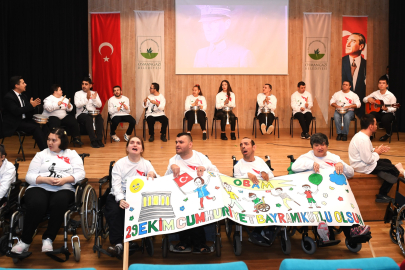 Cumhuriyet Bayramı coşkusu engelsiz yüreklerde attı