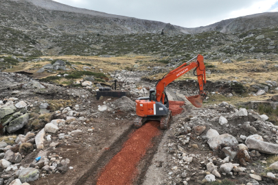 Uludağ’ın içme suyu hattı yenilendi