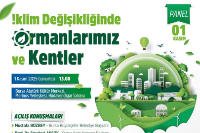 İklim değişikliği Bursa'da masaya yatırılacak