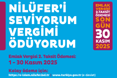 Emlak Vergileri’nde 2’nci ödeme dönemi başlıyor