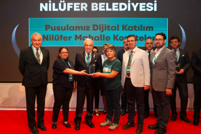 Nilüfer Belediyesi’ne Ekim ayında ödül yağdı