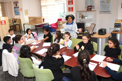 Çocuklar yeteneklerini bu atölyede keşfediyor