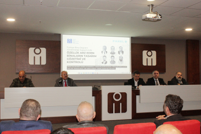 İMO Bursa Şube’de yüksek katlı binaların tasarım gözetimi ve kontrolü ele alındı