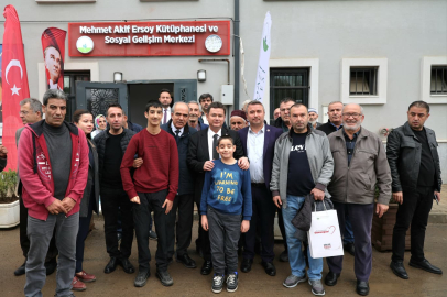 Başkan Erkan Aydın Mehmet Akif Mahallesi sakinleriyle buluştu