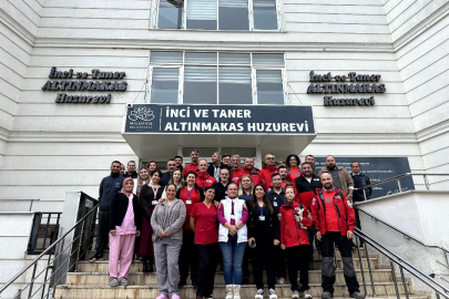 Nilüfer’de huzurevi sakinlerine afet tatbikatı