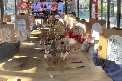 Çocuklar Pancar Deposu’nda sanatla buluştu