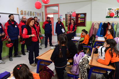 Osmangazi’den öğrencilere afet farkındalık eğitimi