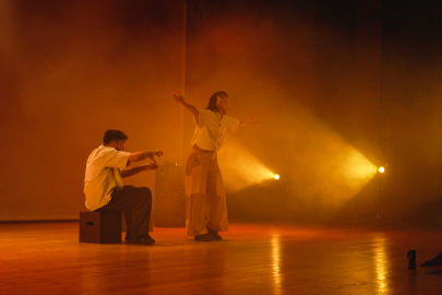 Fransız dans ikilisi, Bursa’da sahne aldı