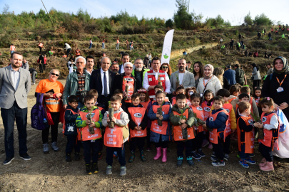 Osmangazi Belediyesi 700 fidan dikimi gerçekleştirdi