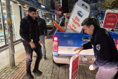 Çalı Mahallesi'nde kaldırım işgallerine sabah operasyonu