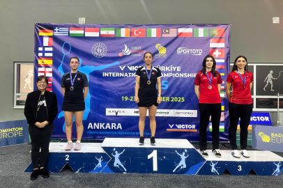 Osmangazili Badmintoncu adını zirveye yazdırdı