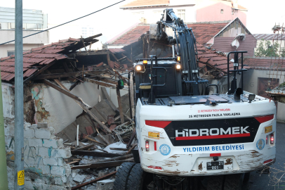 Yıldırım’da metruk  yapılara yer yok