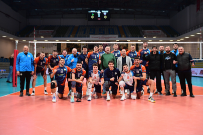 Osmangazi Belediyespor filede devreyi galibiyetle kapadı