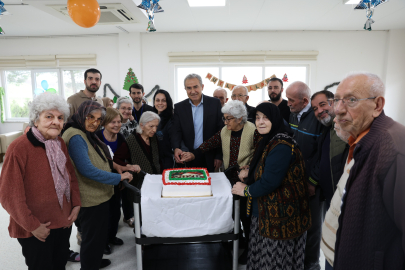 Nilüfer’de yaşlılar yeni yılı coşkuyla karşıladı