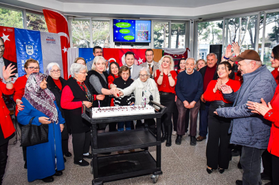 Huzurevinde yeni yıl coşkusu