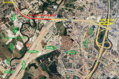 Geçit Köprüsü'nde trafik düzenlemesi