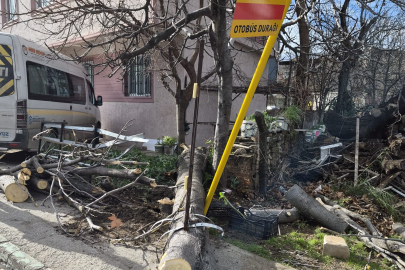 Lodosa karşı Büyükşehir ekipleri sahada