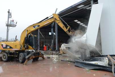 Nilüfer’de 3 yıkım birden