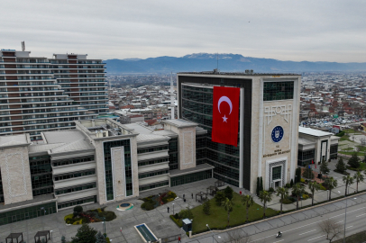 Bursa Türk bayraklarıyla donatıldı