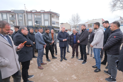 Alanyurt meydan düzenlemesi için çalışmalar başladı