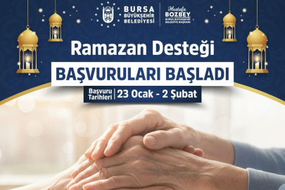 Bursa Büyükşehir’den ‘Ramazan Desteği’