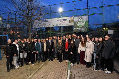 Başkan Aydın’dan gençlere güçlü destek