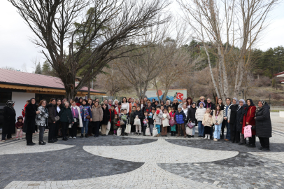 Nilüferli kadınların hediyeleri Harmancık’a ulaştı
