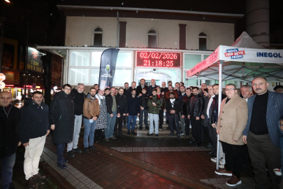 İnegöl Belediyesi’nin Kandil geleneği Lazlar Camii’nde devam etti