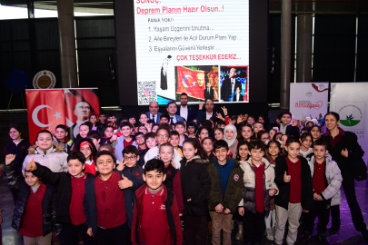 Osmangazi’de çocuklara deprem bilinci aşılandı