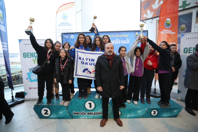 Spor festivalinde satranç müsabakaları nefes kesti