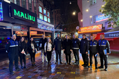 Nilüfer’de gece mekânlarına sıkı denetim